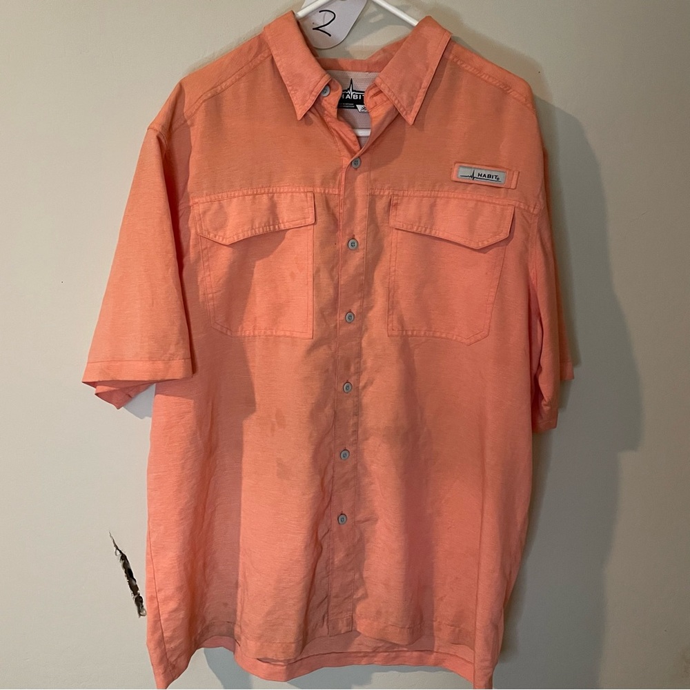Habit fishing outdoor shirtsleeve shirt